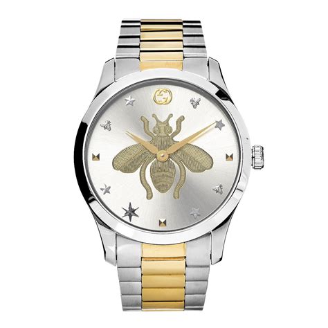 gucci watch mens bee|gucci bee watch women.